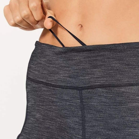 Lululemon Speed Up Tight *Full-On Luxtreme Brushed 23” Heathered Black - Picture 12 of 14